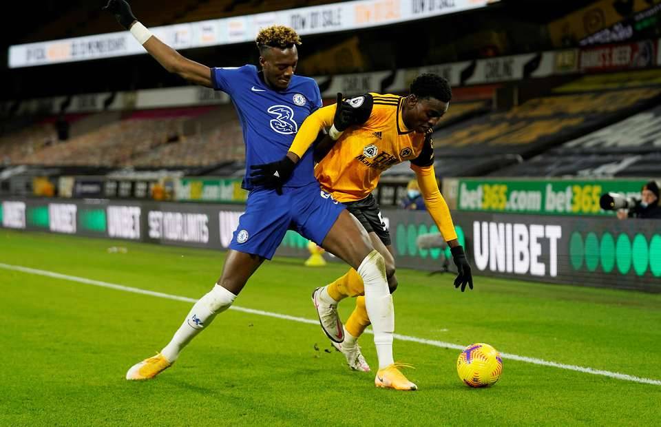 Owen Otasowie, Wolves' promising young star, is absolutely shredded