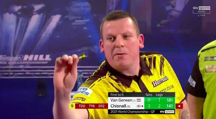 Chisnall in action