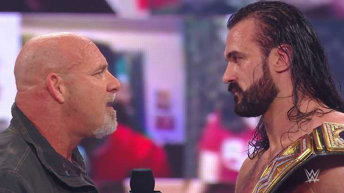 Goldberg returned to WWE on Legend's Night