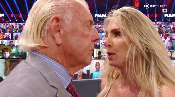 WWE fans have seen this angle between the Flair's before