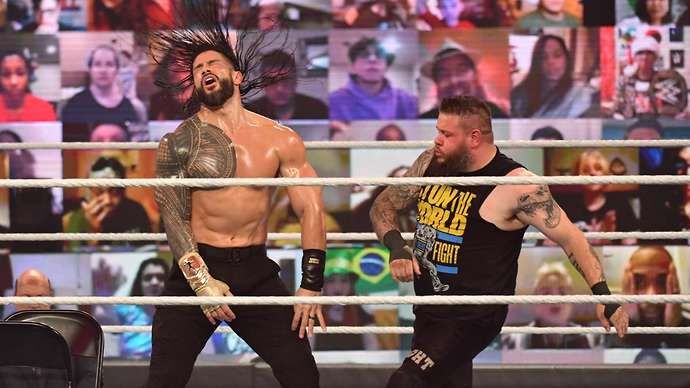 Reigns and Owens feature on the list of highest-paid male stars