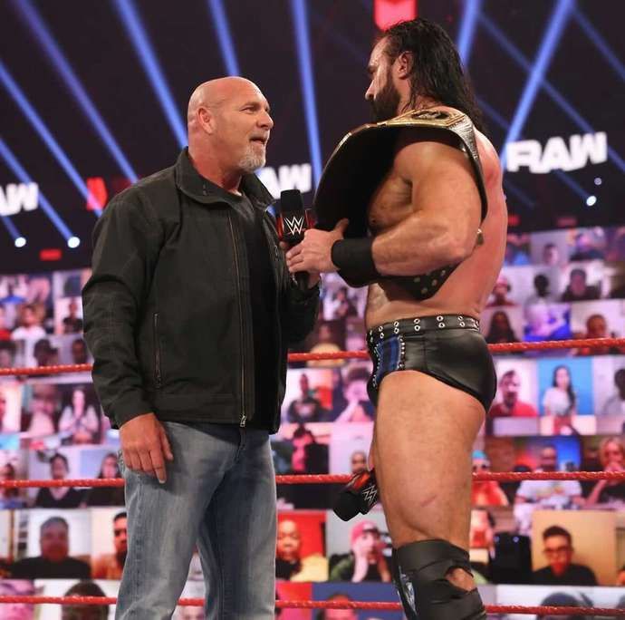 Goldberg is back in WWE to challenge for a top title