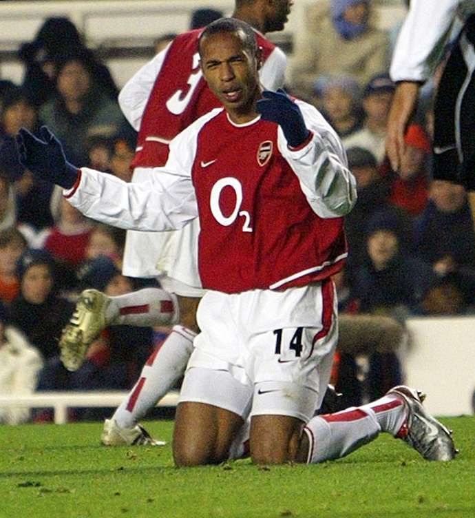 Henry with Arsenal