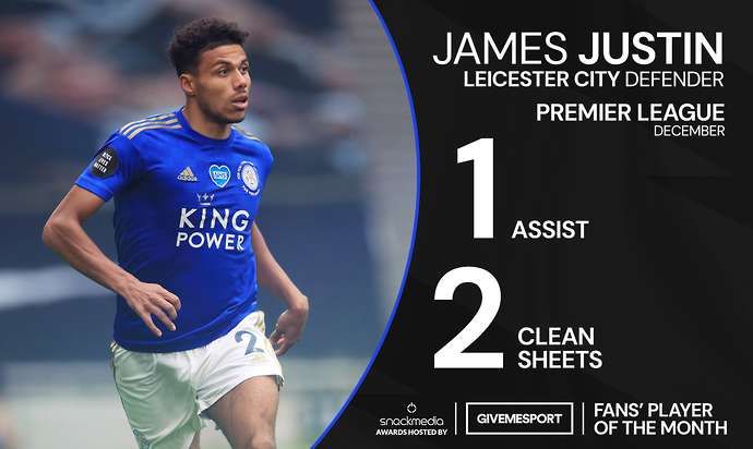James Justin - Leicester City