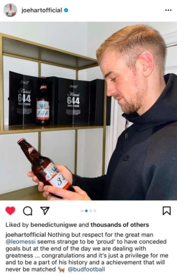 Hart's Instagram