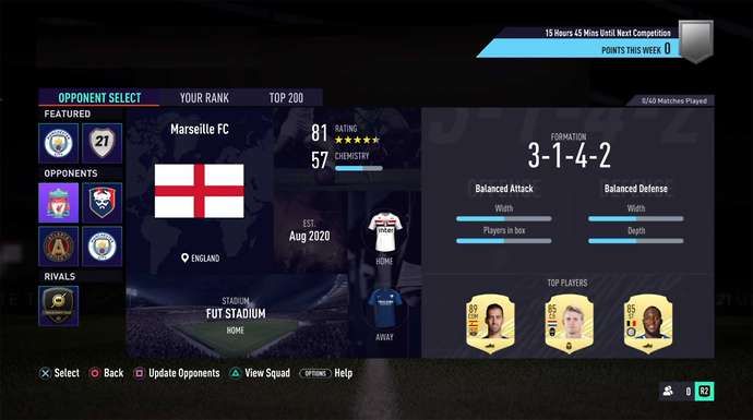 Squad Battles are a good way to build coins on FIFA 21