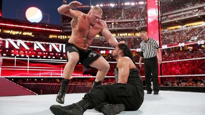 Reigns and Lesnar put on a show at WrestleMania 31
