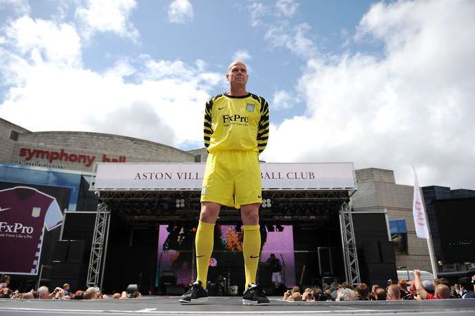 Friedel with Villa