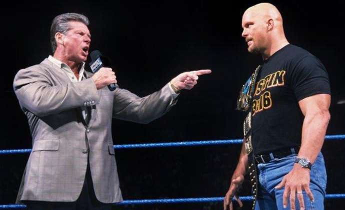 Austin and McMahon had an infamous rivalry during the Attitude Era