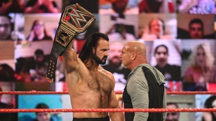 Goldberg gets a shot at the WWE Championship at the Royal Rumble