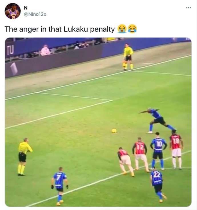 Lukaku's angry penalty