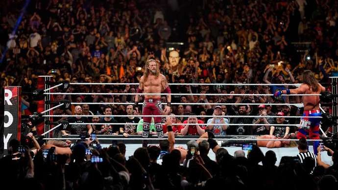 Edge returned at last year's Royal Rumble