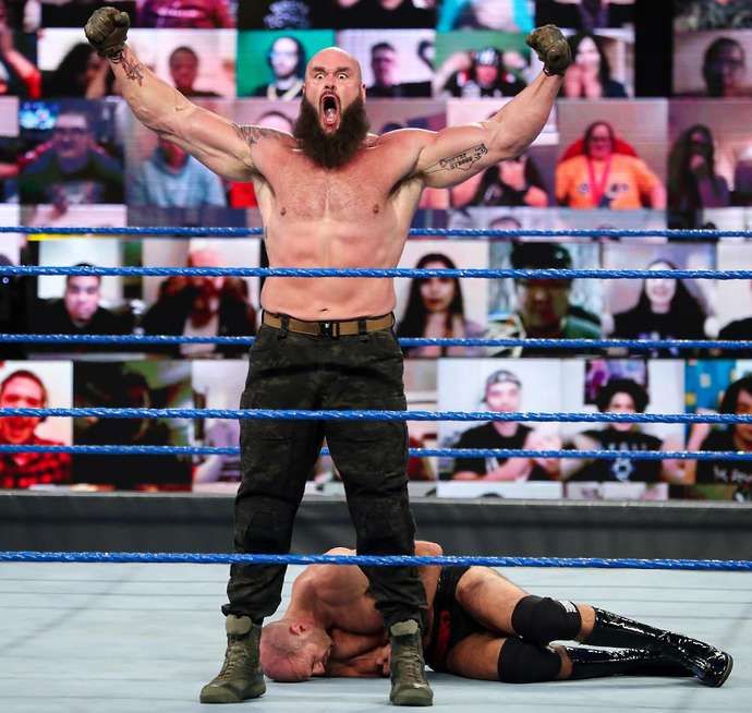 Strowman closed the show