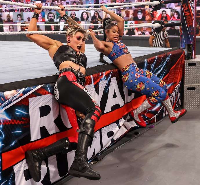 Ripley nearly won the Women's Royal Rumble