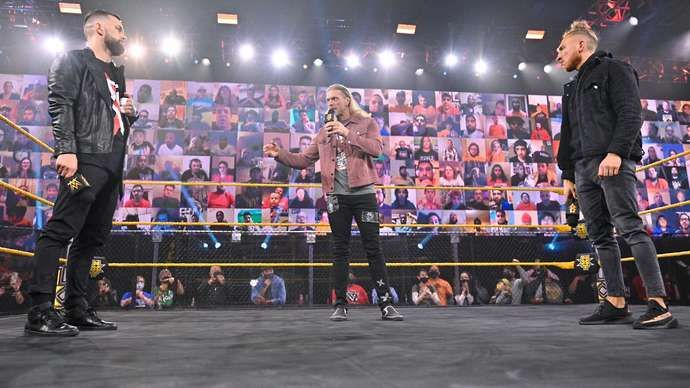 Edge made a guest appearance at NXT