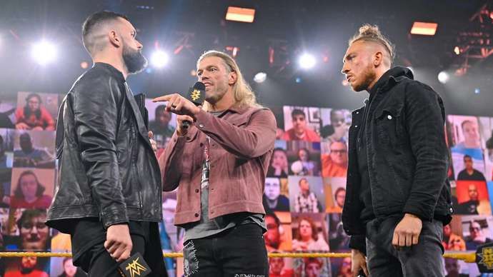 Edge put two WWE NXT stars on notice