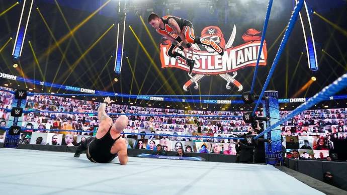 Mysterio picked up a win against Corbin on SmackDown