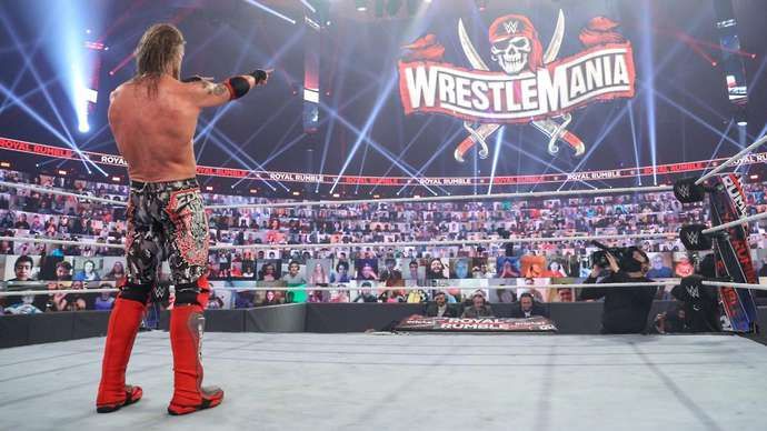 Edge won the Men's Royal Rumble