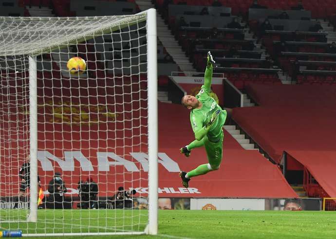 Bruno Fernandes' goal in Man United vs Everton