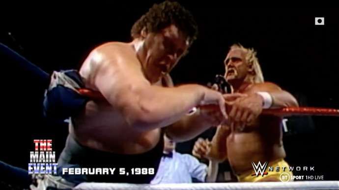 Hogan and Andre The Giant clashed 33 years ago