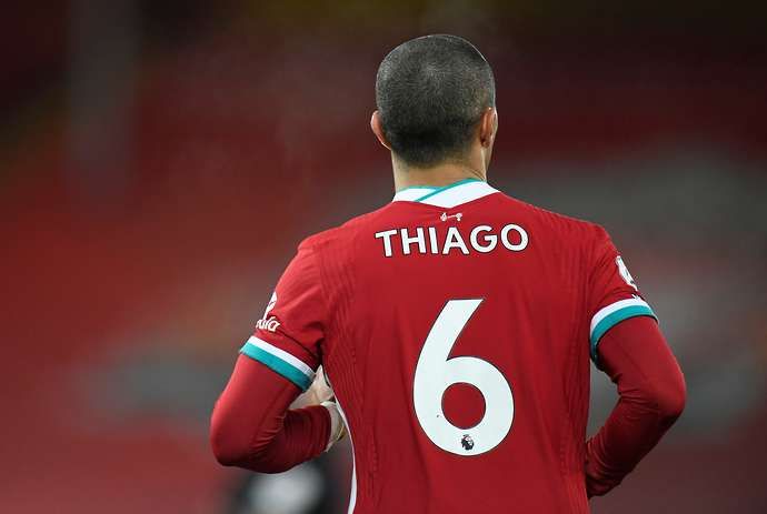 Thiago in action