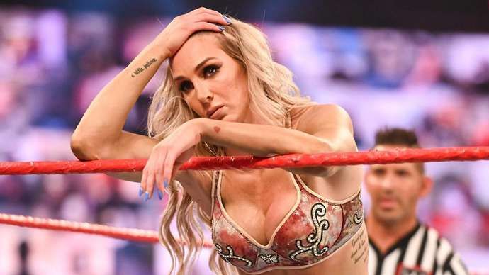 Charlotte suffered at the hands of Evans again on RAW