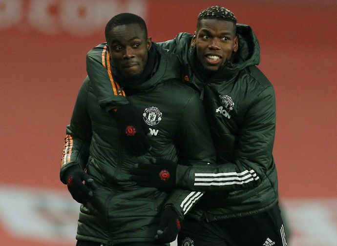Eric Bailly and Paul Pogba