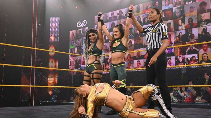A promising tag team picked up another victory on NXT this week