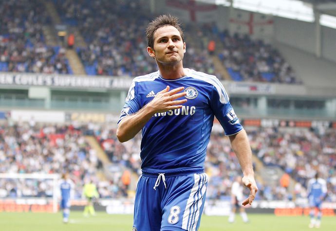 Lampard in action