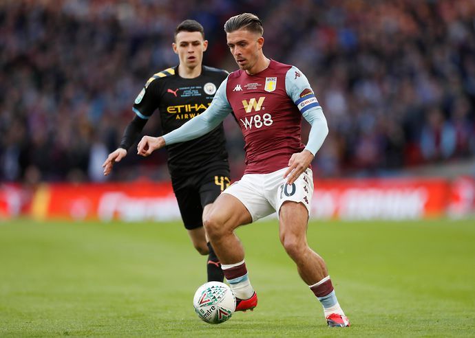 Grealish & Foden in action