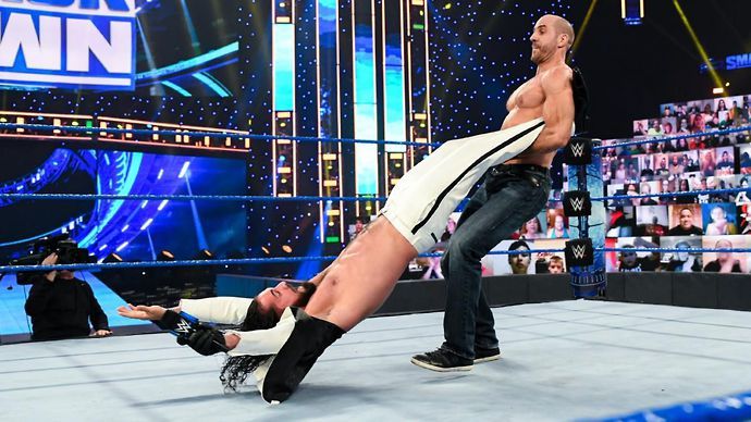 Cesaro is on a roll in WWE recently