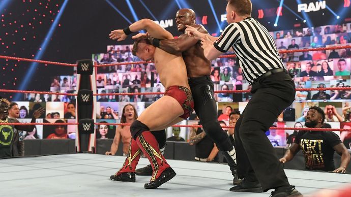 The Miz was dominated on RAW