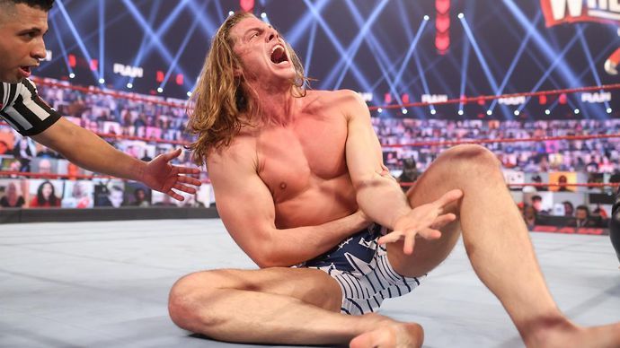 Riddle suffered defeat on RAW