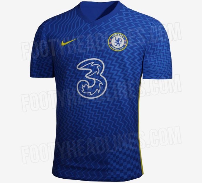 Chelsea's leaked kit for the 2021/22 season