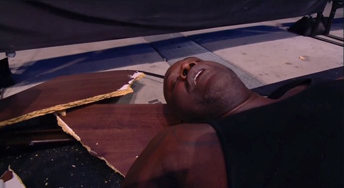 Shaq was left 'knocked out' in AEW
