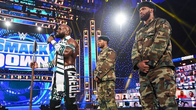 Crews continued to show off a new gimmick on SmackDown