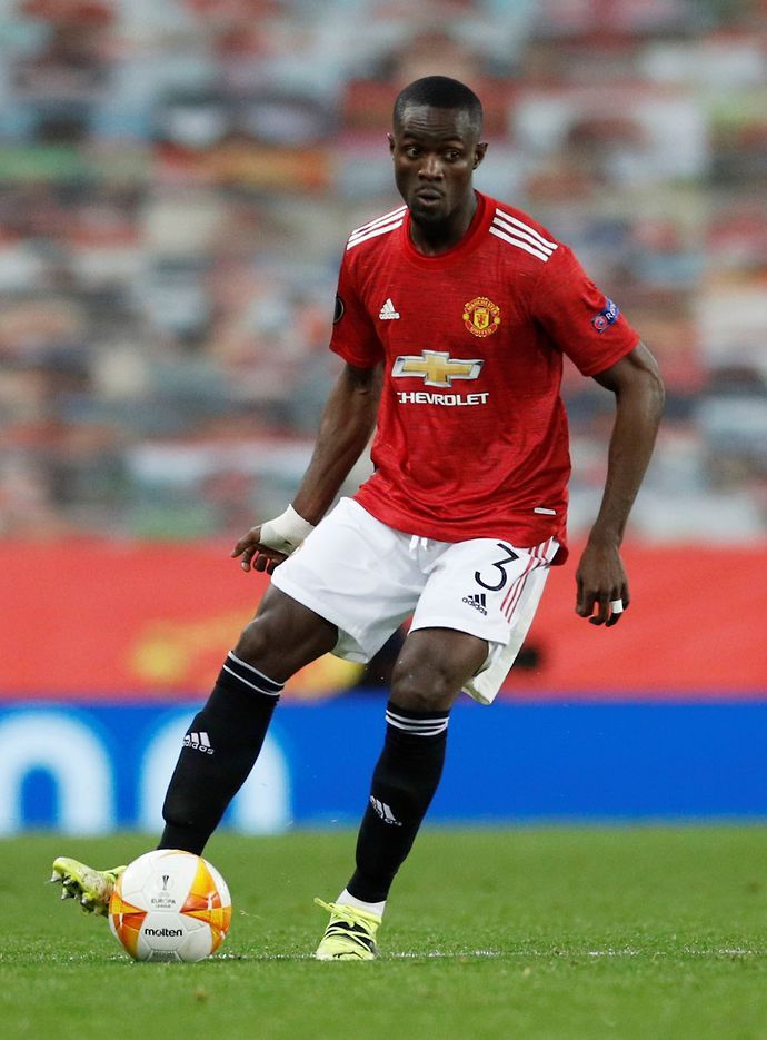 Eric Bailly in action for Man United