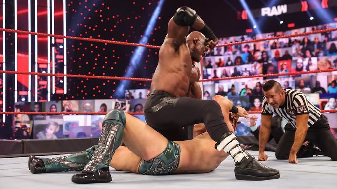 Lashley retained his title on RAW