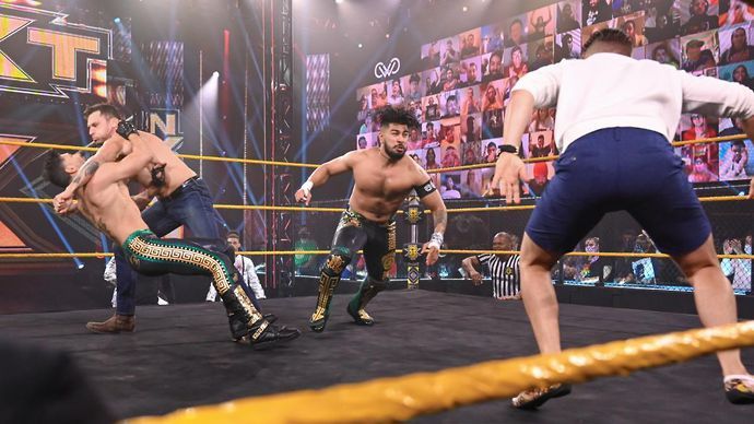 The tag team action didn't disappoint on NXT