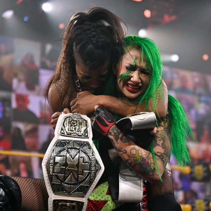 WWE crowned new NXT women's tag champs on Wednesday