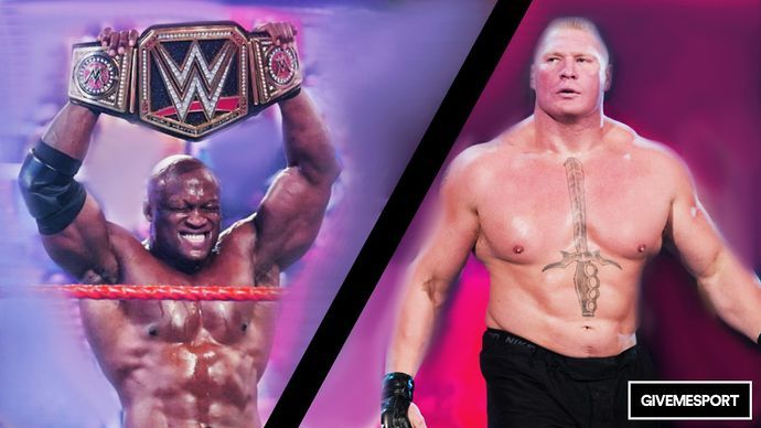 Lashley and Lesnar have never met in WWE