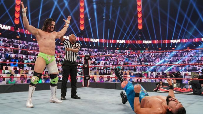 Andrade lost his most recent match on RAW, last October