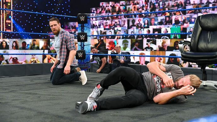 Bryan clashed with Edge on SmackDown