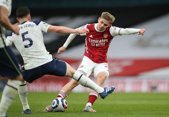 Smith Rowe in action