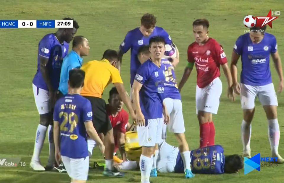 Worst tackle ever: Vietnam captain suffers broken leg after horrendous ...