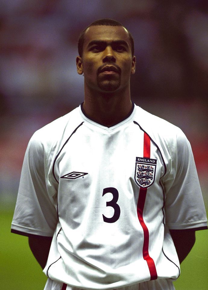 Ashley Cole in action for England