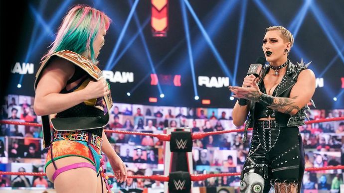 WWE RAW Results: Rhea Ripley Debuts, Four WrestleMania Matches ...