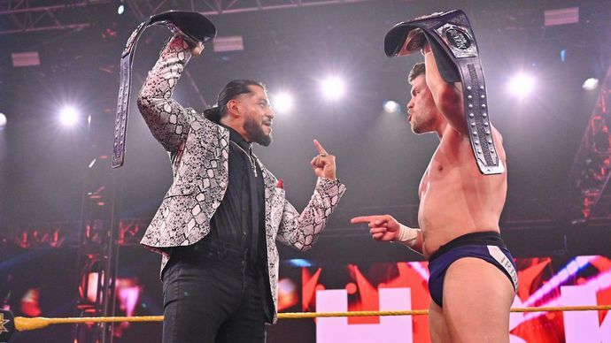 The cruiserweight champions clashed on Wednesday