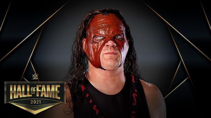 Kane has gone into the WWE Hall of Fame
