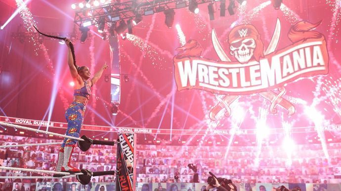 Belair punched her ticket to WrestleMania by winning the Royal Rumble